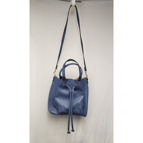 H&M Blue Bucket Shoulder Bag NWT - Picture 7 of 12